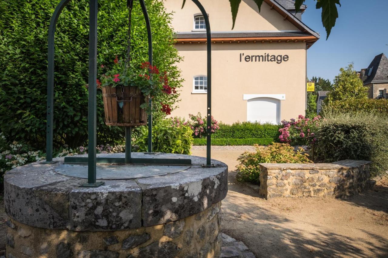 Logis L'Ermitage Hotel & Restaurant Saulges Exterior foto
